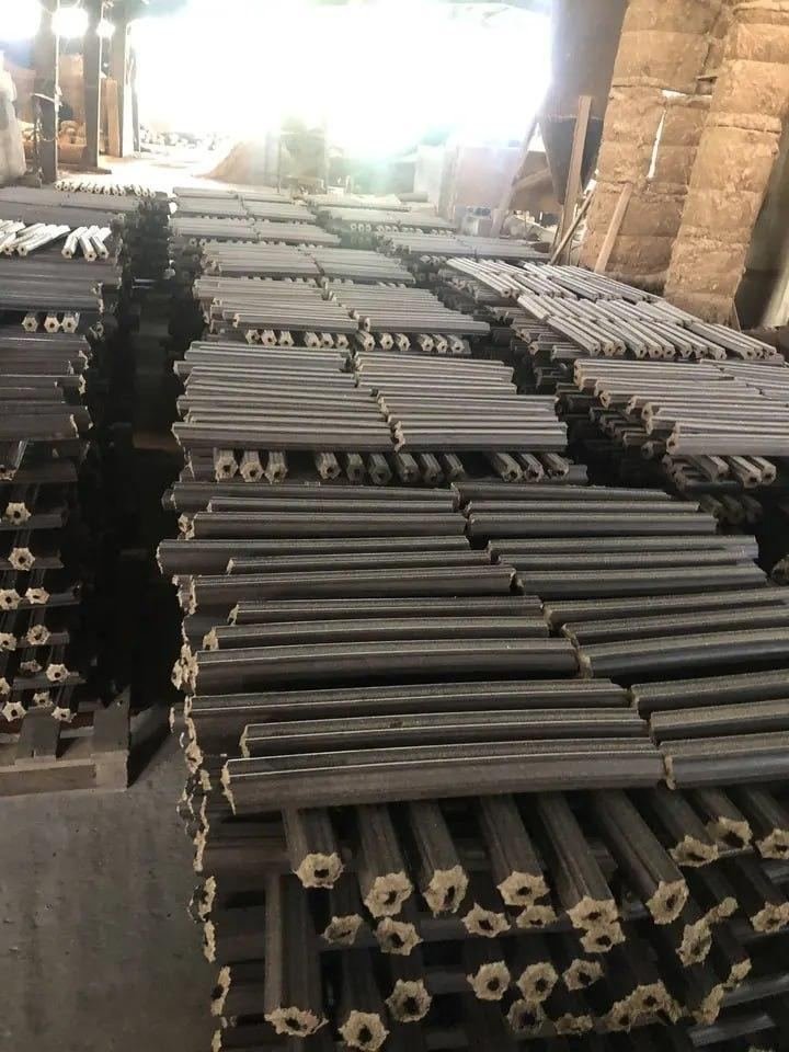 No Smoke Sawdust Briquettes Charcoal